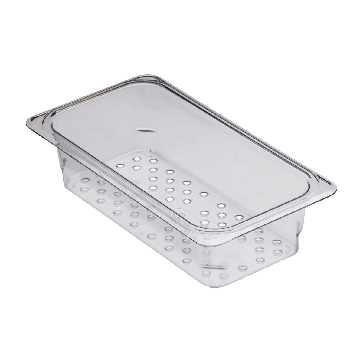 Cambro 33CLRCW135 Camwear 1/3 Size Clear Colander Food Pan - 3