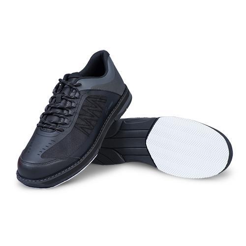 Men's Rogue Right Hand Bowling Shoes - Wide Width Black/Carbon for League Play & Tournament Performance