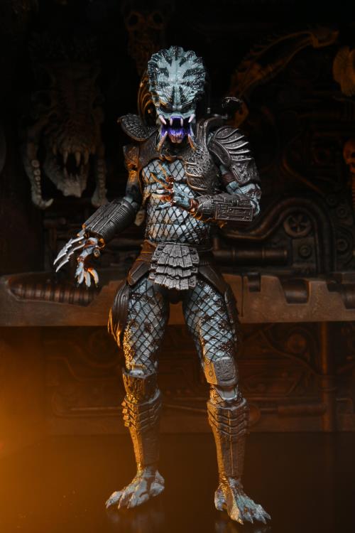 Predator 2 Ultimate Warrior Predator Action Figure - Collectible Movie Character Model for Display & Cosplay