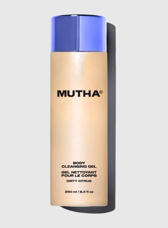 MUTHA Body Cleansing Gel - Dirty Citrus Scent, 250ml | Refreshing Shower Gel for Men & Women, Perfect for Daily Use & Gym Recovery