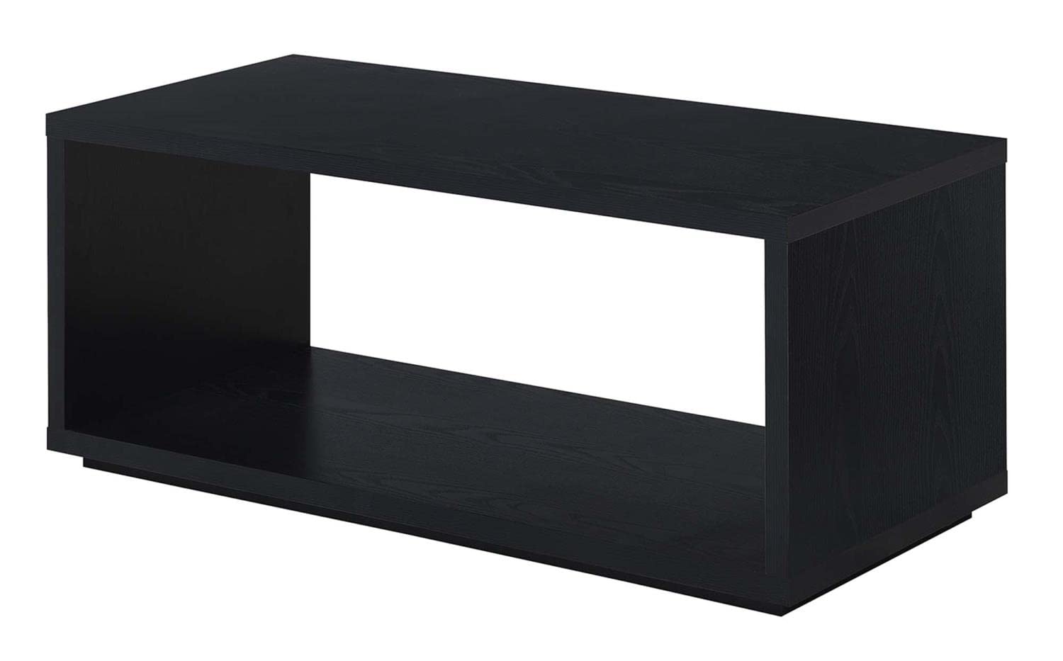 Northfield Admiral Coffee Table - Black, 18x42x18 - Living Room Centerpiece