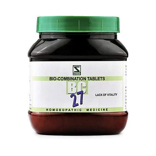 Dr. Willmar Schwabe India Bio-Combination 27 (BC 27) Homeopathic Tablets - Natural Immune Support & Wellness Remedy for Stress Relief & Overall Health | Suitable for Daily Use & Travel