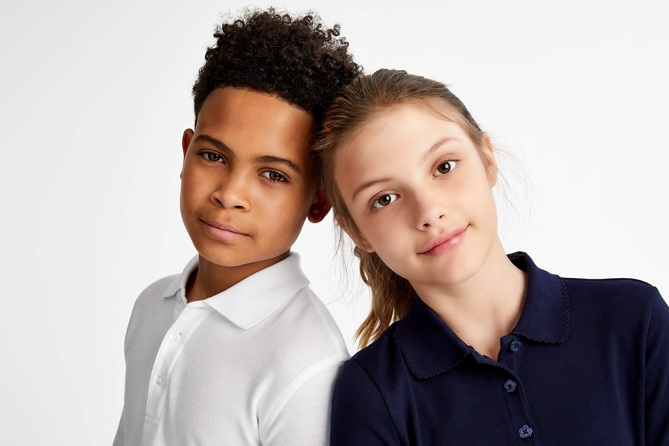French Toast Boys Short Sleeve Pique Polo Uniform Shirt - Standard & Husky Sizes | Comfortable School Uniform for Boys | Perfect for School Days, Special Events & Family Outings