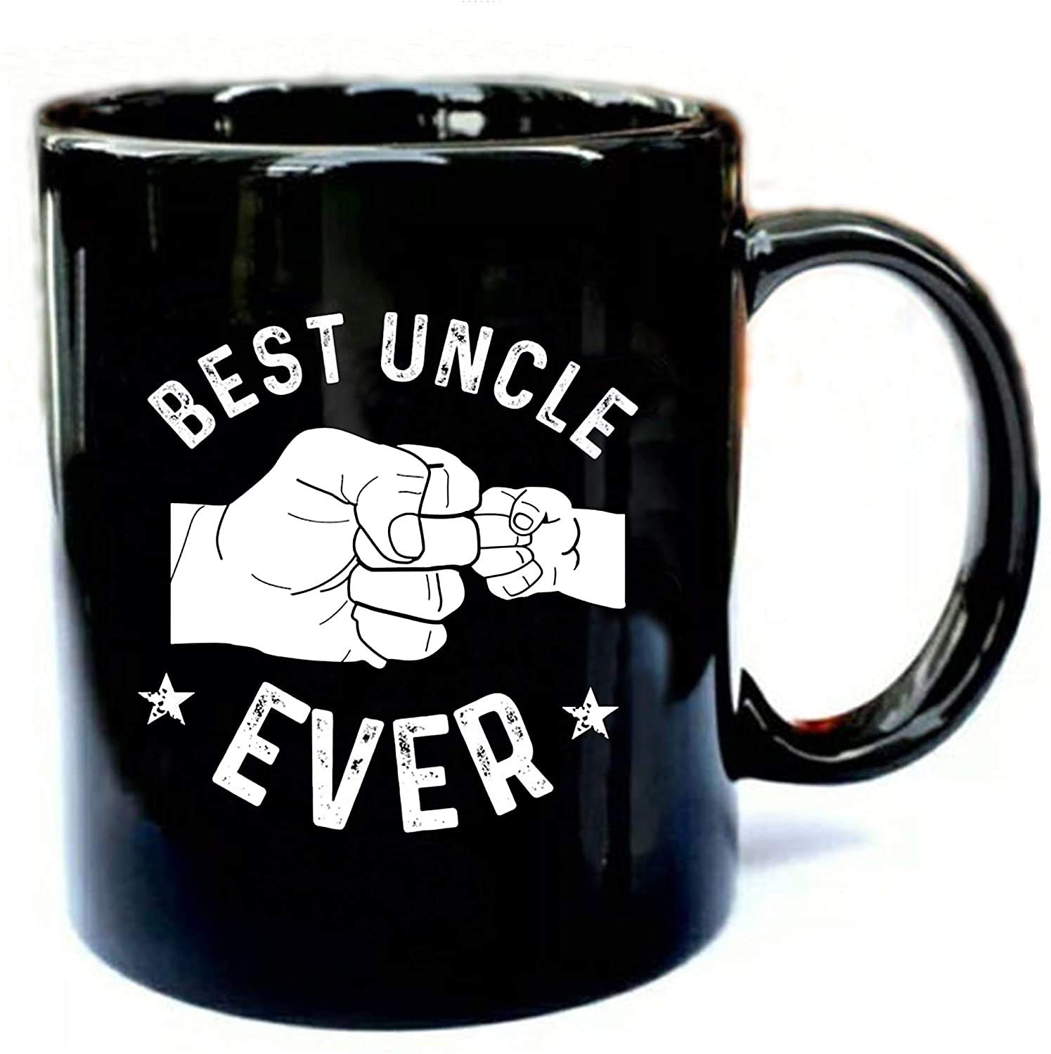 Best Uncle Ever Ceramic Mug 11oz - Funny Gift for Coffee Lovers