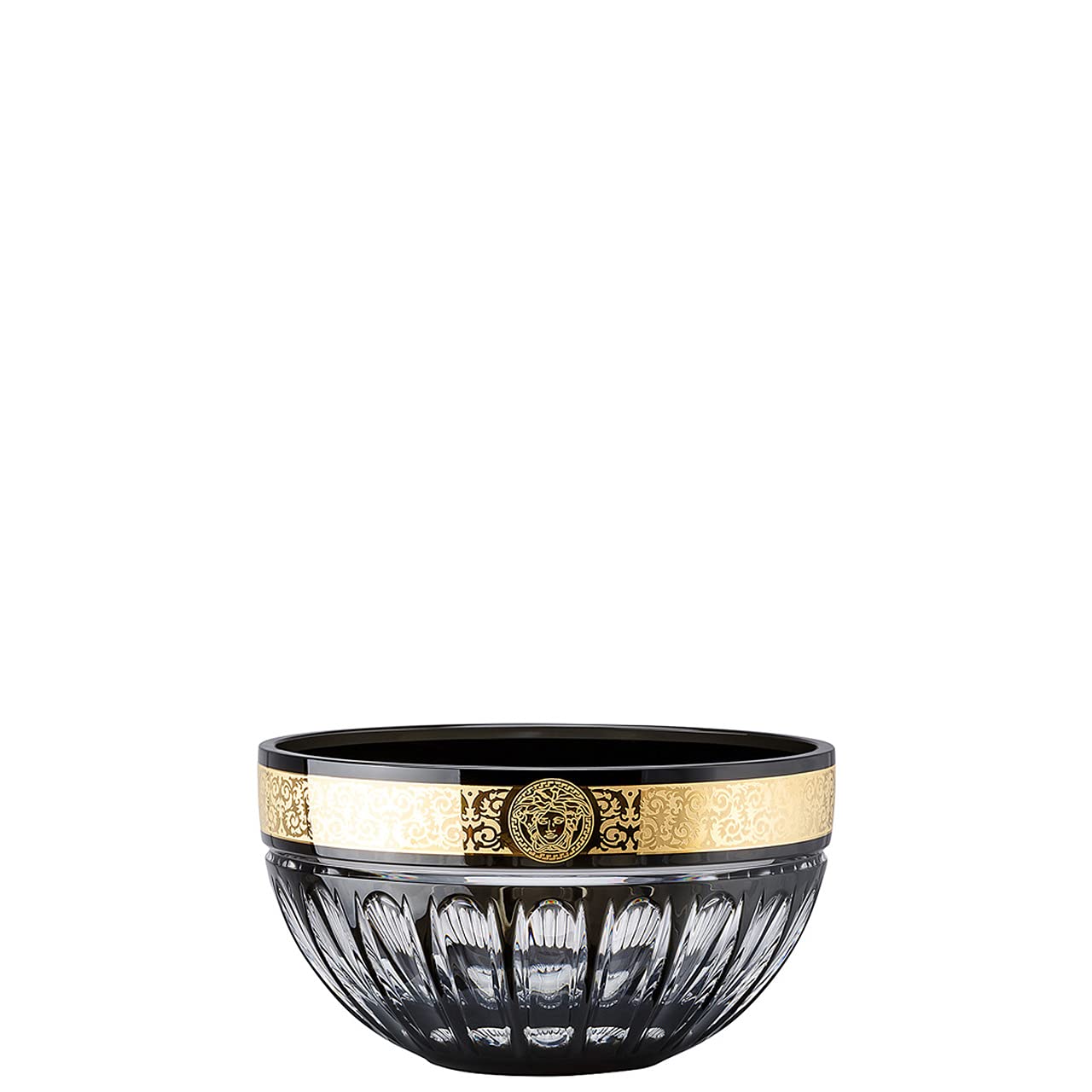 Versace Gala Prestige Medusa Grey Bowl - 7 Inch Luxury Dinnerware for Fine Dining & Home Decor