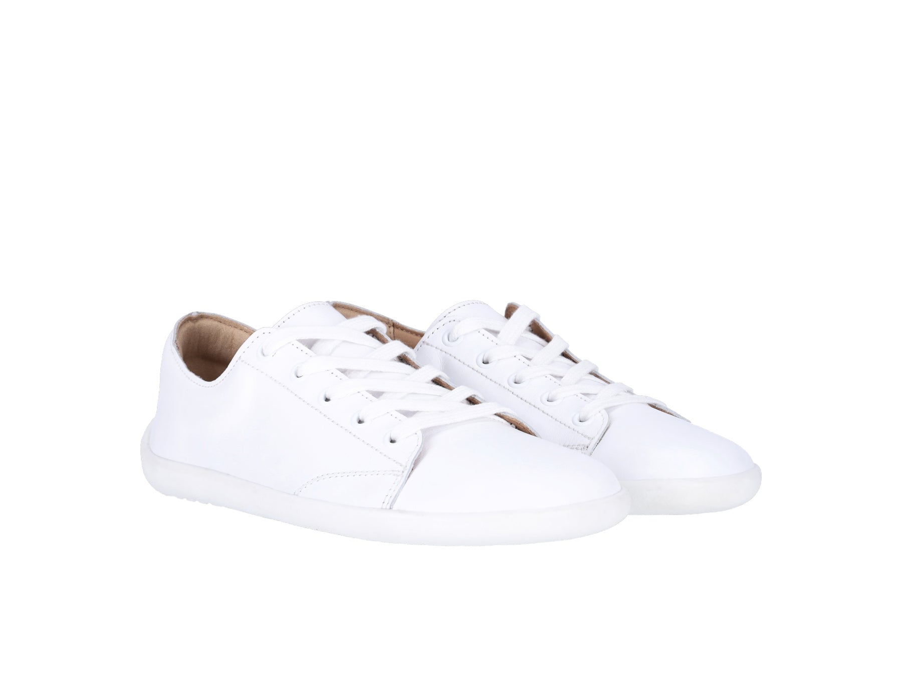 Barefoot Sneakers for Women & Men - Be Lenka Prime 2.0 Minimalist Shoes | Lightweight & Flexible White Running Shoes | Perfect for Gym, Yoga & Everyday Wear