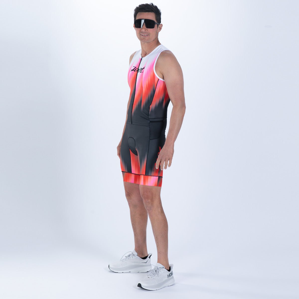 Men's Limited Edition Tri Aero Sleeves FZ Racing Suit - Lightweight Breathable Motorcycle Gear for Track & Street Riding