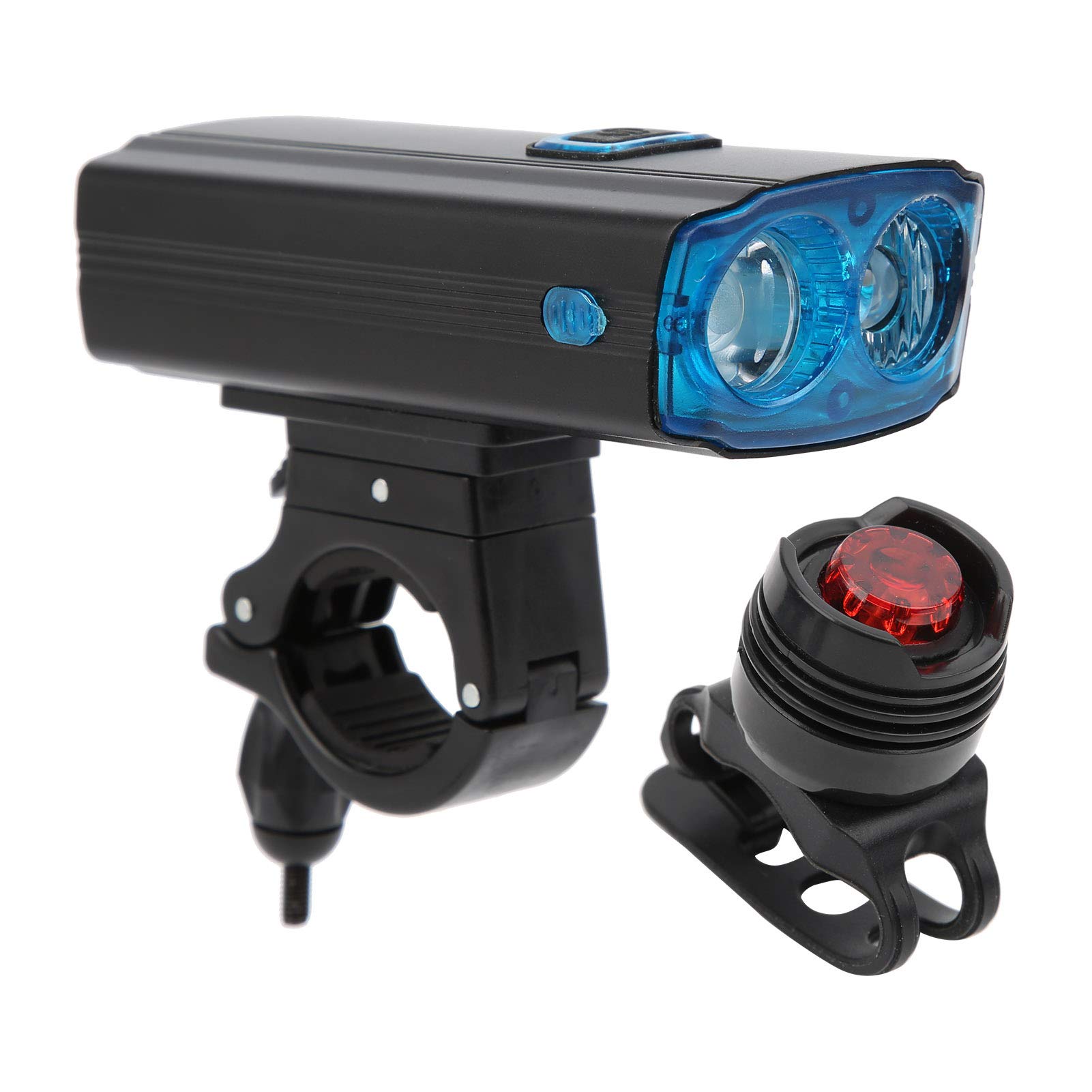 WNSC Bike Headlight - Rotatable Aluminum Alloy Bicycle Light for Road Cycling, Mountain Biking & Night Commuting | Waterproof LED Bike Lamp for Safety & Visibility