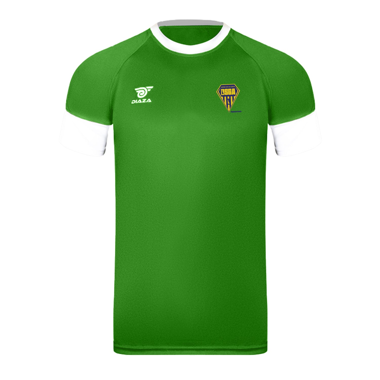 Diamond State Academy Short Sleeve Training T-Shirt - Green - Comfortable Workout & Gym Apparel for Men & Women