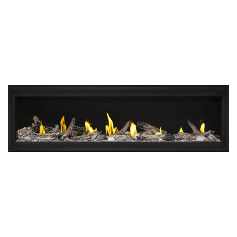 Napoleon Luxuria 62 Linear Direct Vent Gas Fireplace - LVX62NX | Modern Indoor Heating Solution for Living Rooms & Bedrooms