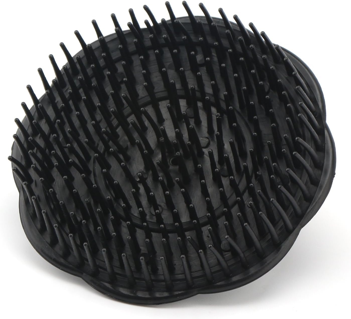 APOEM 4-Piece Scalp Massage Brush Set - Long & Short Teeth Shampoo Brush for Hair Growth, Beard Grooming & Pet Care (Black) - Wet/Dry Use for Relaxation & Scalp Stimulation in Shower or Home Spa