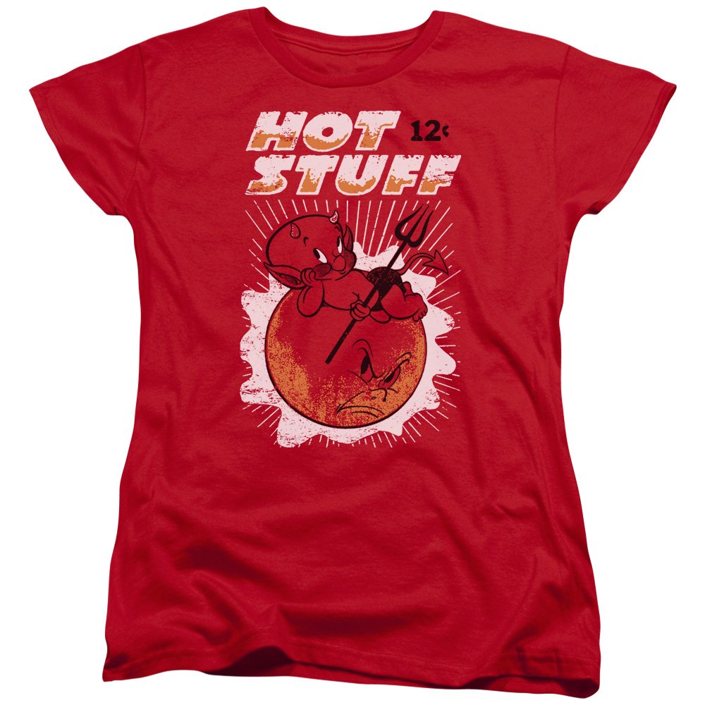 Hot Stuff - On The Sun Women's T-Shirt Size M | Trendy Summer Graphic Tee for Casual Wear, Beach Outings & Music Festivals