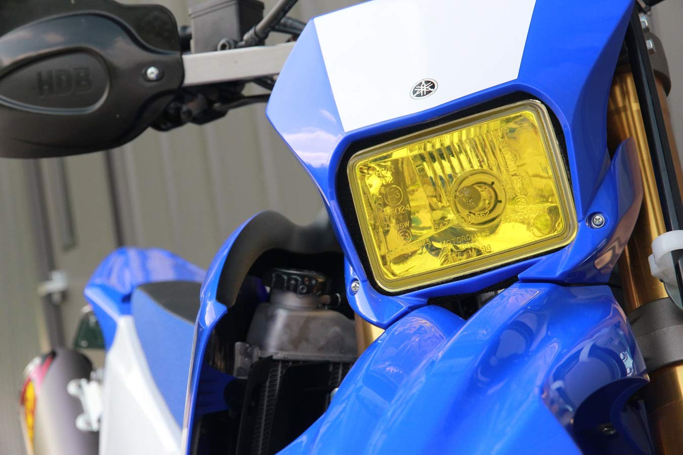 Lamin-x Custom Fit Yellow Headlight Covers for Kawasaki Ninja 300 (2013-2023) - Durable Protective Film for Motorcycle Headlights - Enhance Visibility & Style for Night Riding