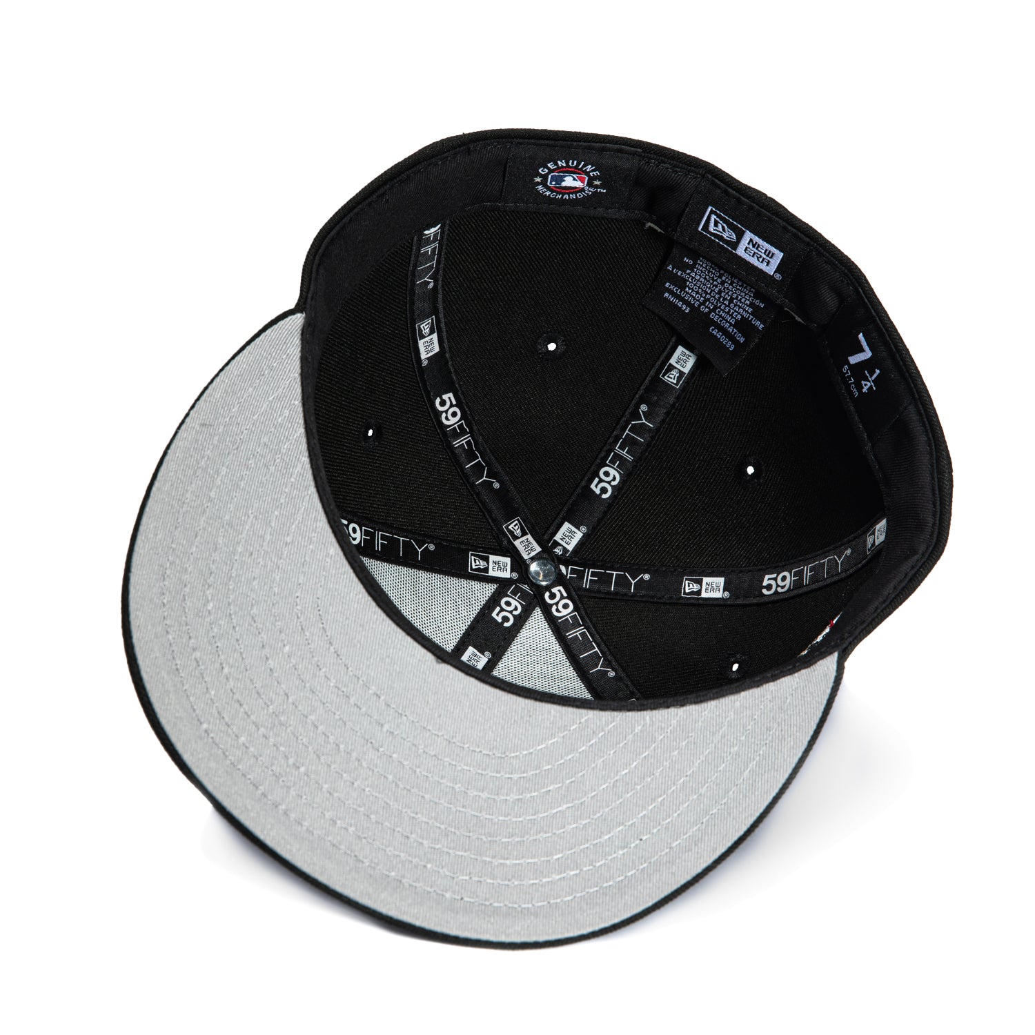 New Era 59Fifty Chicago White Sox Ken Griffey Jr. Milestone Patch Snapback Hat - Black | Official MLB Baseball Cap for Men & Women | Game Day, Sports Fan Gift, Streetwear Fashion