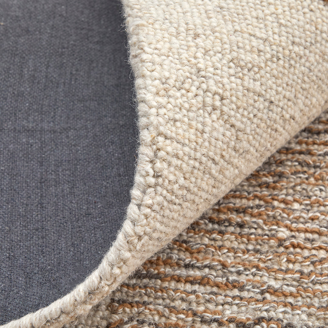 Pollock Brown Rug - Soft & Stylish Area Rug for Living Room, Bedroom, or Office - Non-Slip & Durable Home Decor