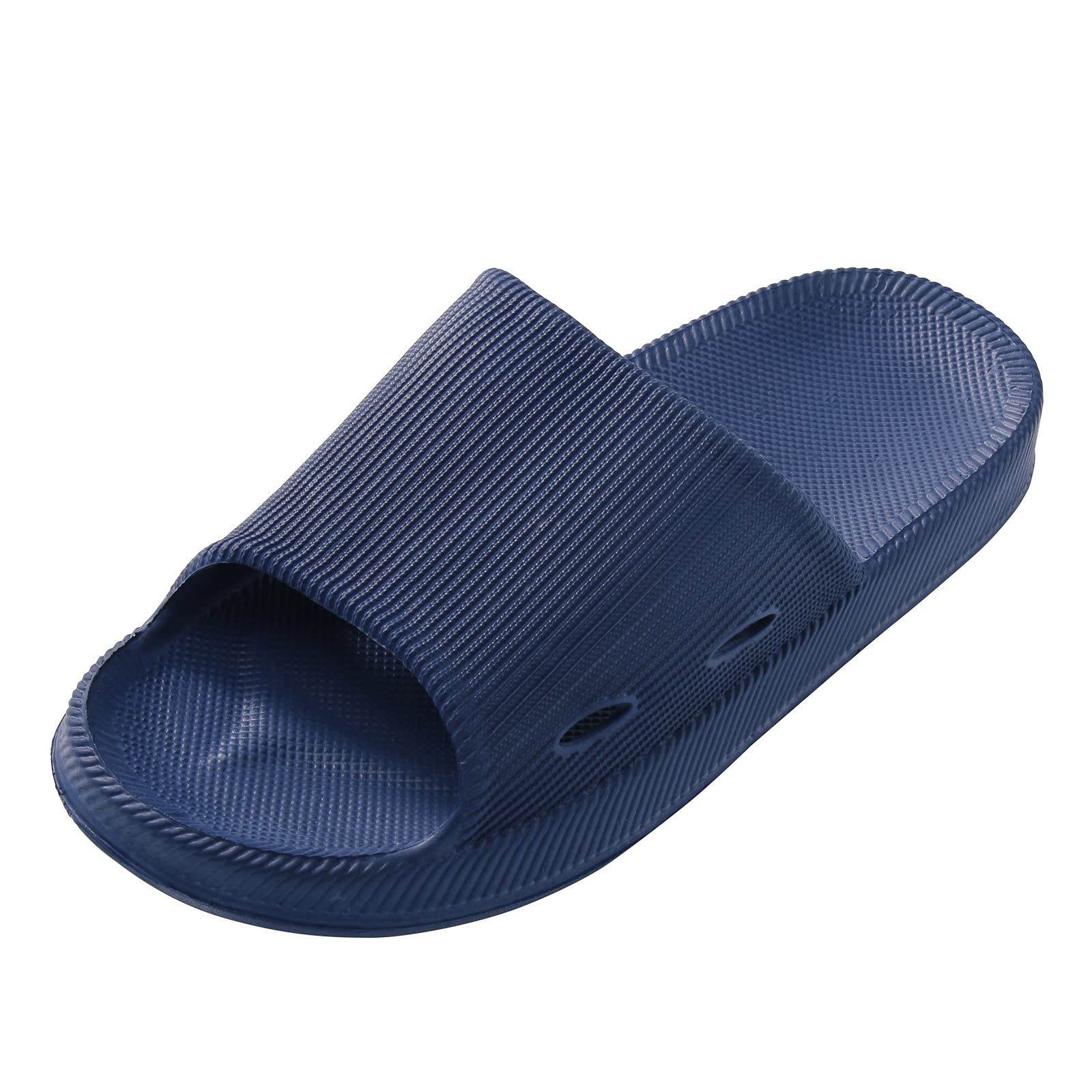 Comfortable Unisex House Slippers for Men & Women - Soft Bathroom Sandals with Non-Slip Sole - Perfect for Indoor, Lounge, and Spa Use - Size 10