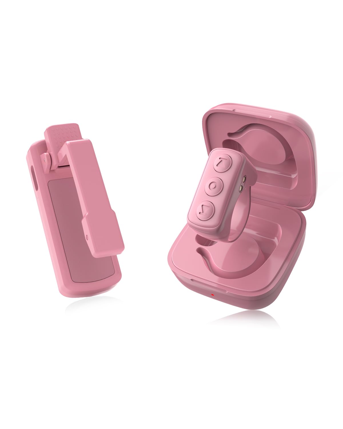 ADZERD Wireless Page Turner for Kindle Paperwhite, Remote Control for iPhone iPad TikTok Scrolling & Photo/Video Shooting - Pink | Perfect for Reading, Social Media & Content Creation