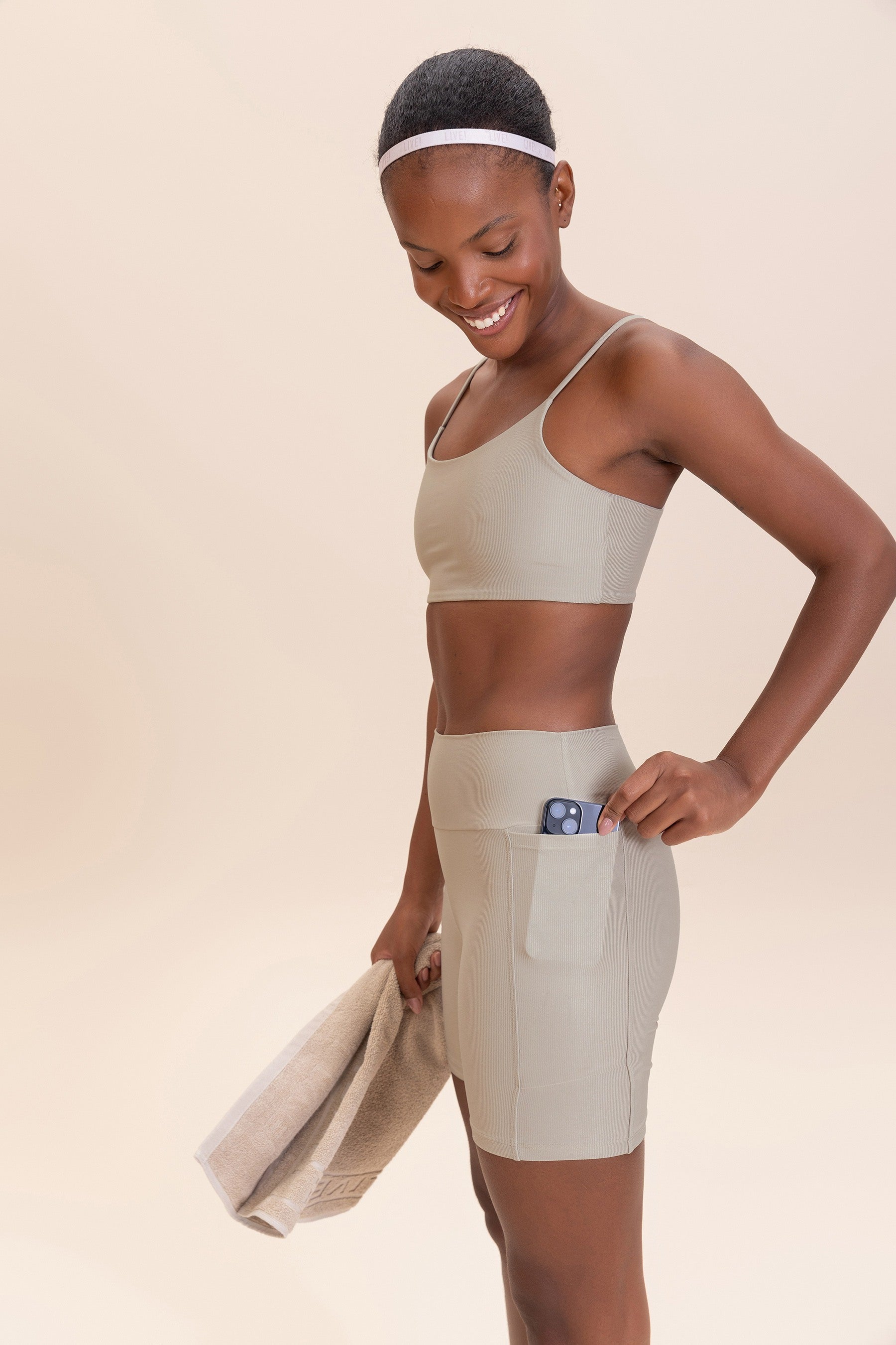 Allure® Adaptiv Long Shorts - Comfortable Stretch Workout Shorts for Women, Yoga, Running & Lounge Wear - Perfect for Gym, Travel & Everyday Use