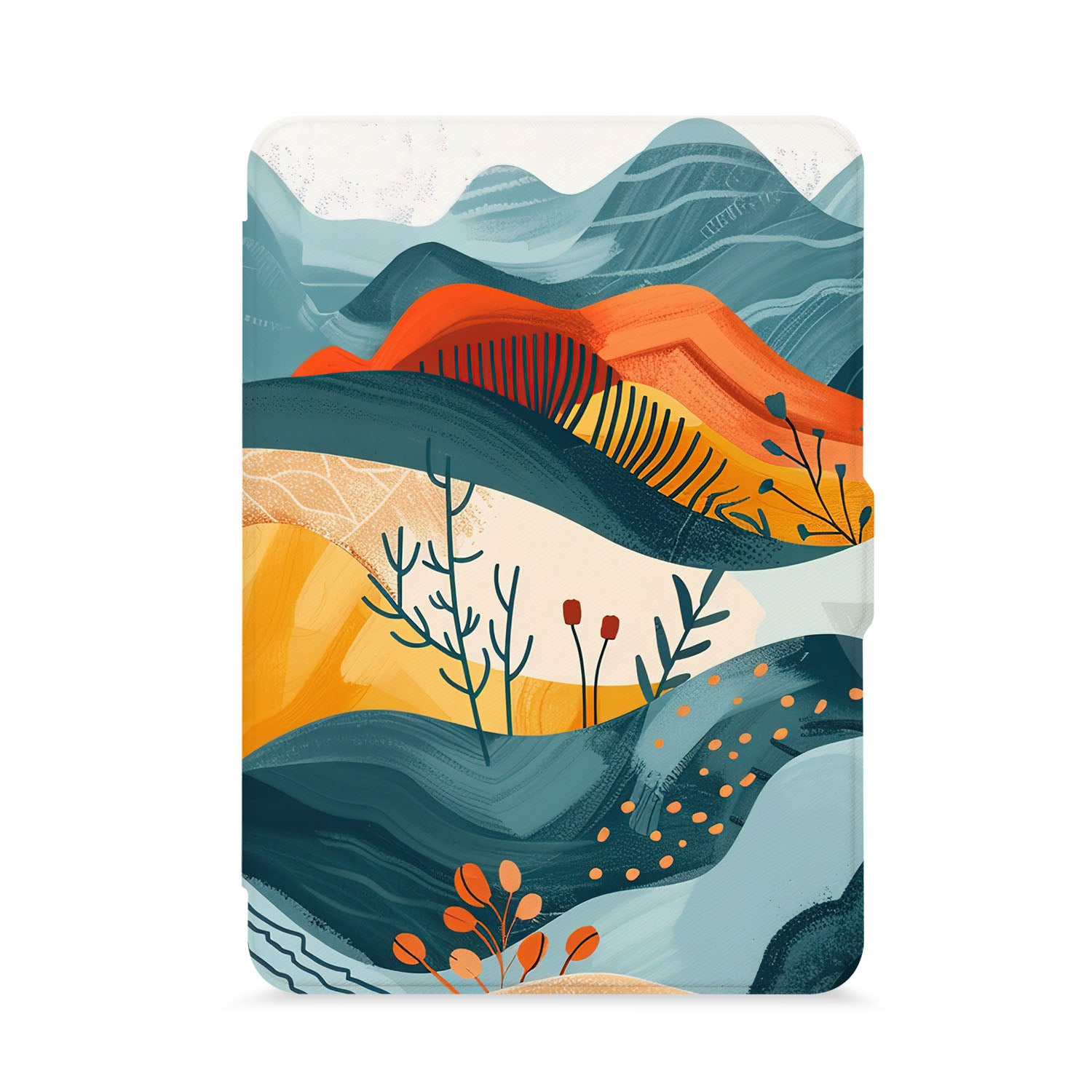 Colorful Mountain Kindle Case - Protective Cover for Kindle E-Reader - Perfect for Travel, Reading & Daily Use