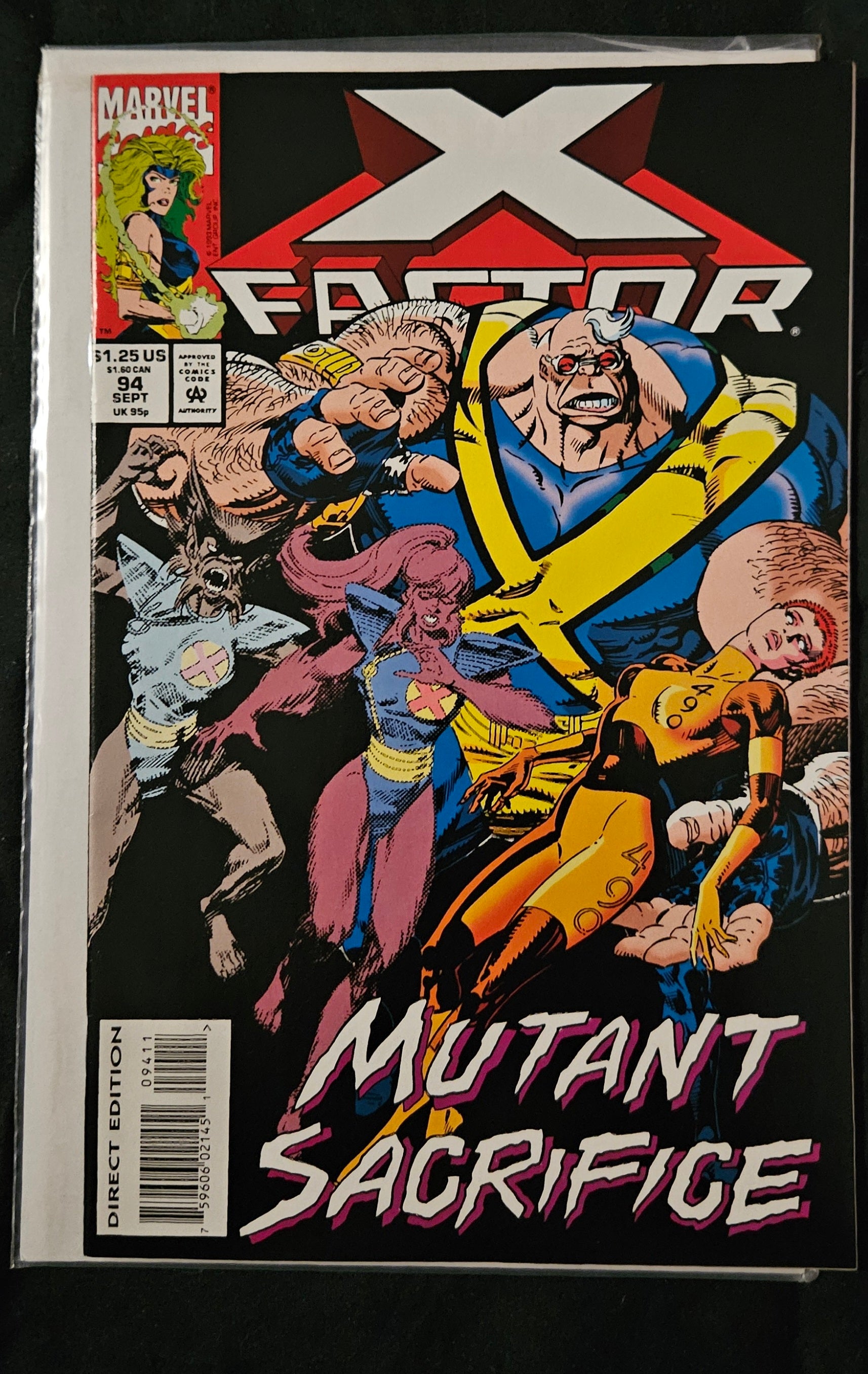 X Factor #94 Comic Book - Marvel Comics January 1994 Issue | Collectible Superhero Comic for Marvel Fans & Comic Book Collectors | Perfect for Display, Gifts, and Investment