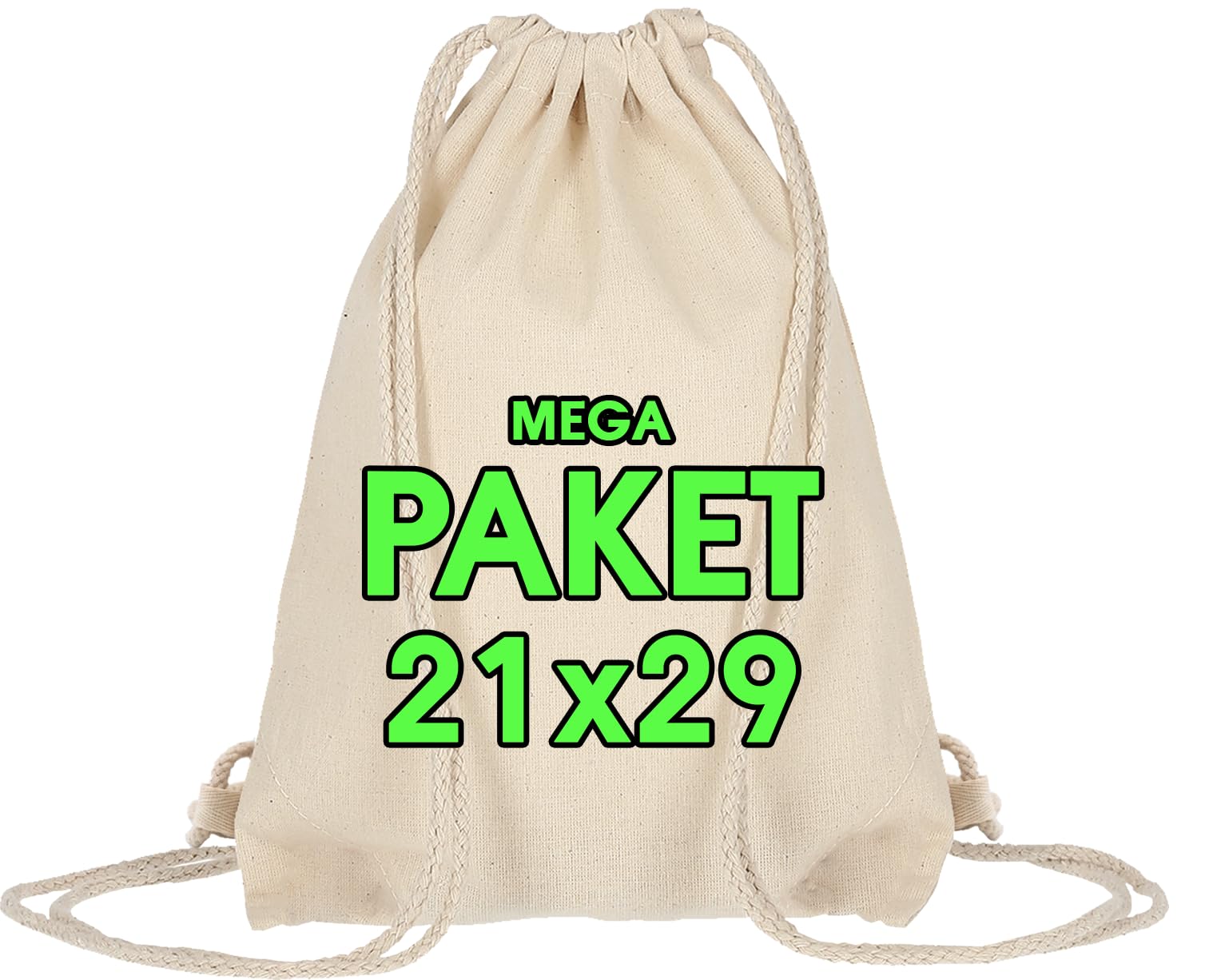 ELES VIDA Cotton Kids Paintable Tote Bags 21x29cm - 10/25 Pack DIY Arts & Crafts Bags - OEKO-TEX Certified Small Sports Totes for School, Birthday Parties & Festivals - Perfect for Gift Giving & Creative Activities