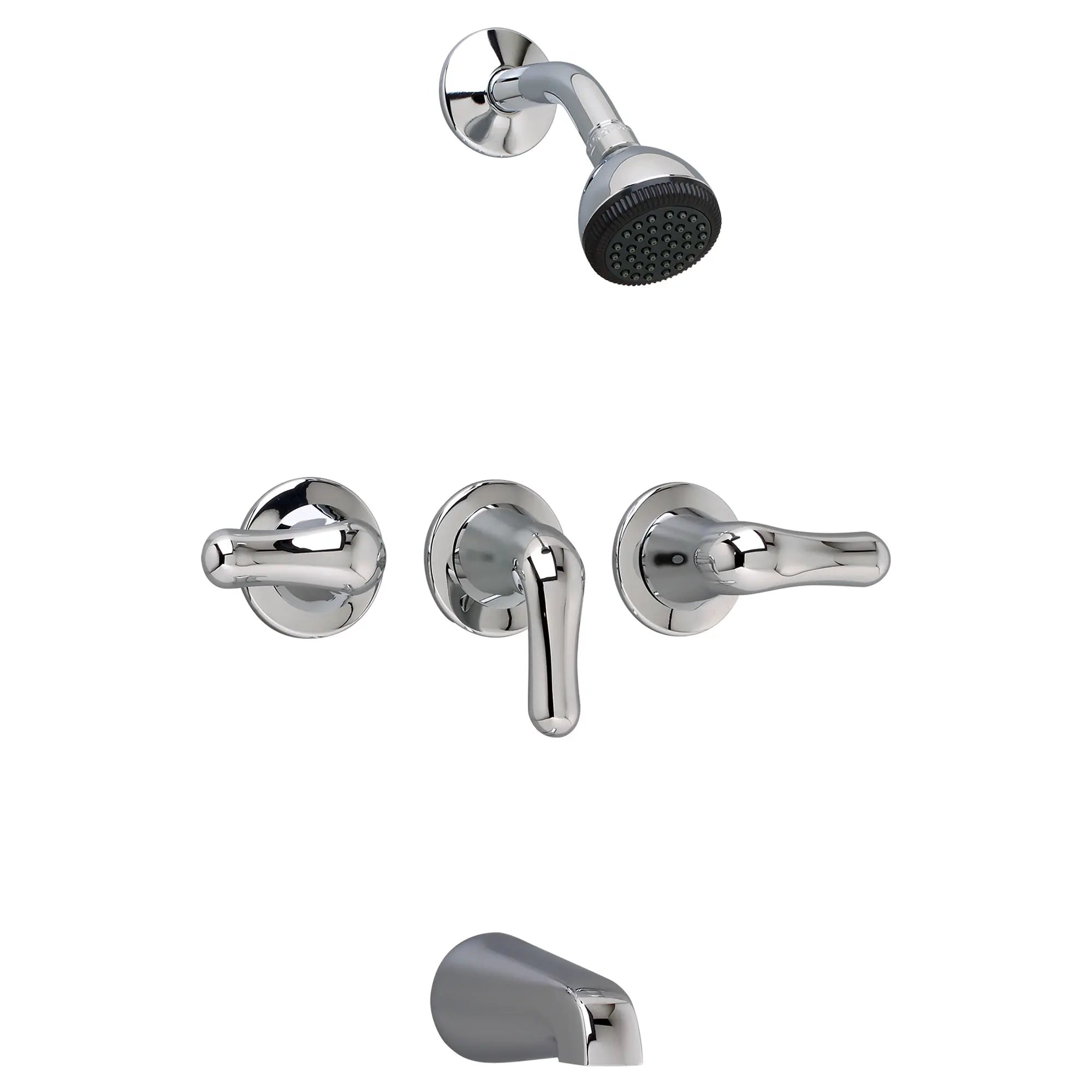 Colony® Soft 2.5 GPM/9.5 LPM 3-Handle Tub and Shower Valve Trim Kit with Lever Handles - Perfect for Bathroom Renovation and Modern Home Upgrades
