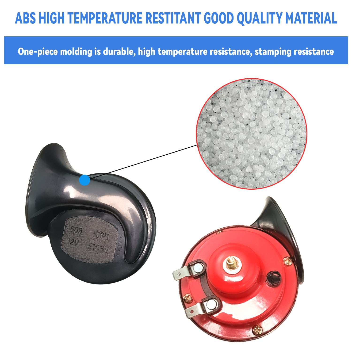 300DB Super Loud Train Horn Kit - 12V Waterproof Electric Snail Dual Horn for Cars, Trucks, Motorcycles & Boats | Universal Automotive Accessory for Safety & Emergency Use