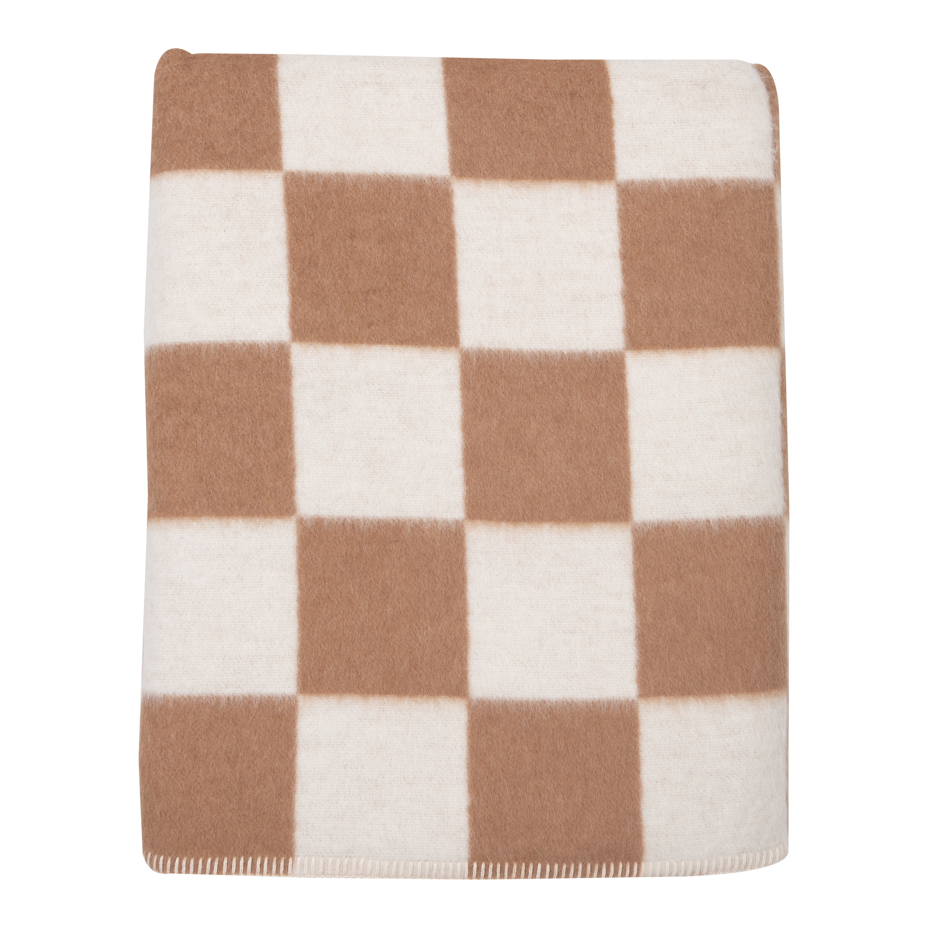 Crosby Check Throw Blanket - Soft Plaid Fleece Throw for Couch, Bed & Travel - Cozy Winter Warmth for Home, Office & Outdoor Use