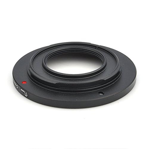 25mm F1.4 CCTV Lens for C Mount Cameras & 16mm C Mount to Micro Four Thirds Adapter - Professional Video & Photography for Filmmaking, Surveillance, and Vlogging