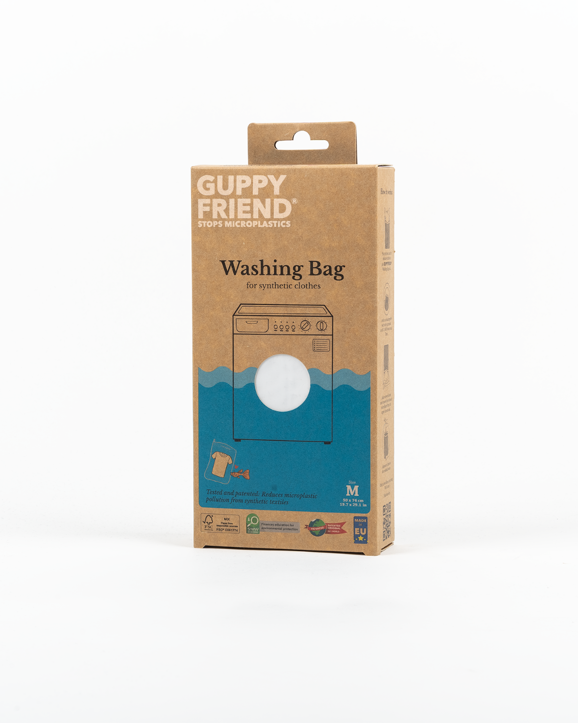 Guppyfriend Microplastic Filtering Laundry Bag - Eco-Friendly Washing Bag for Delicates & Synthetic Fabrics | Reduce Microfiber Pollution in Washing Machine - Perfect for Gym Clothes, Swimwear & Activewear