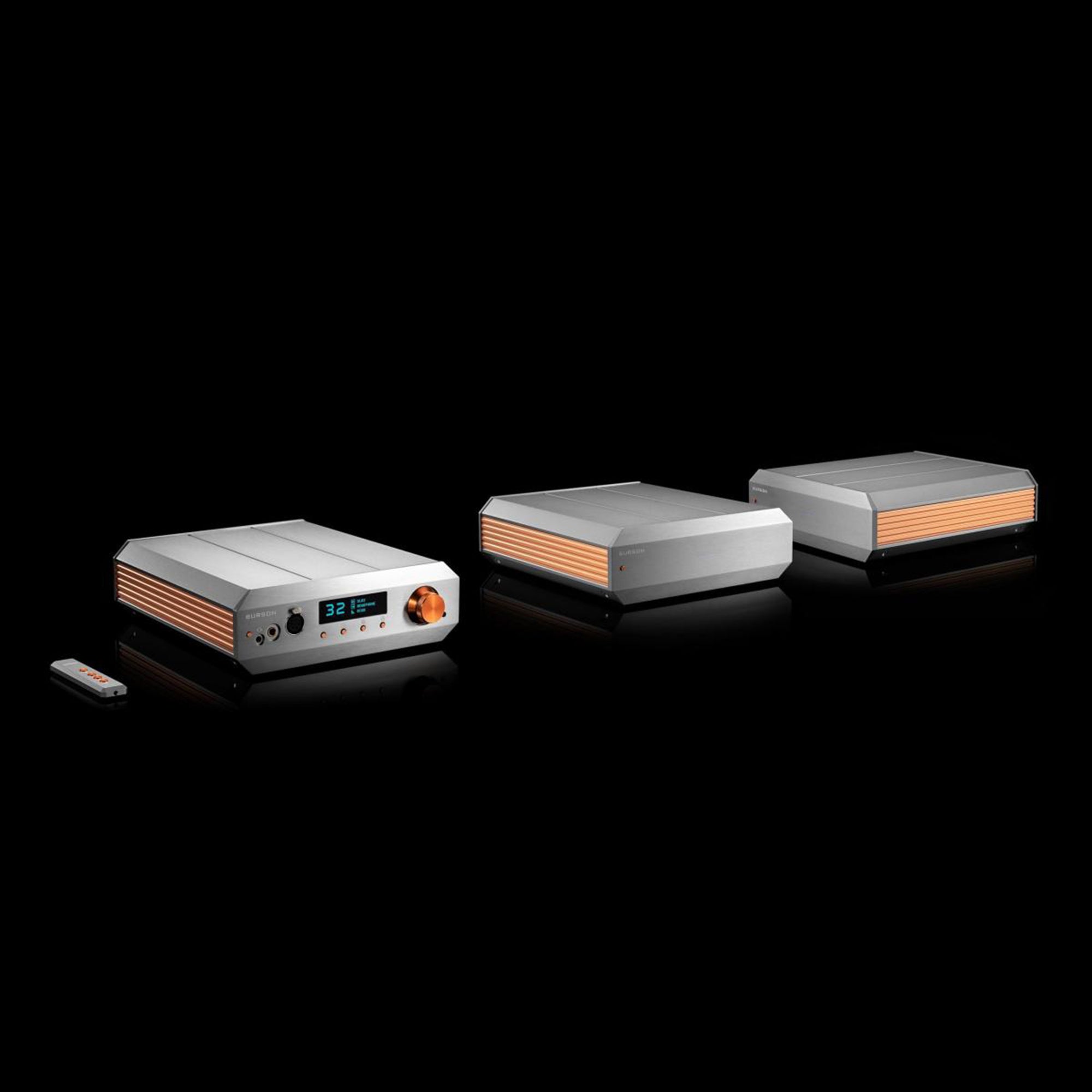 Burson Audio Timekeeper Voyager Monoblock Power Amplifiers (Pair) - Max Version | High-End Audio Amplifier for Home Theater & Audiophile Systems | Perfect for Studio & Hi-Fi Listening
