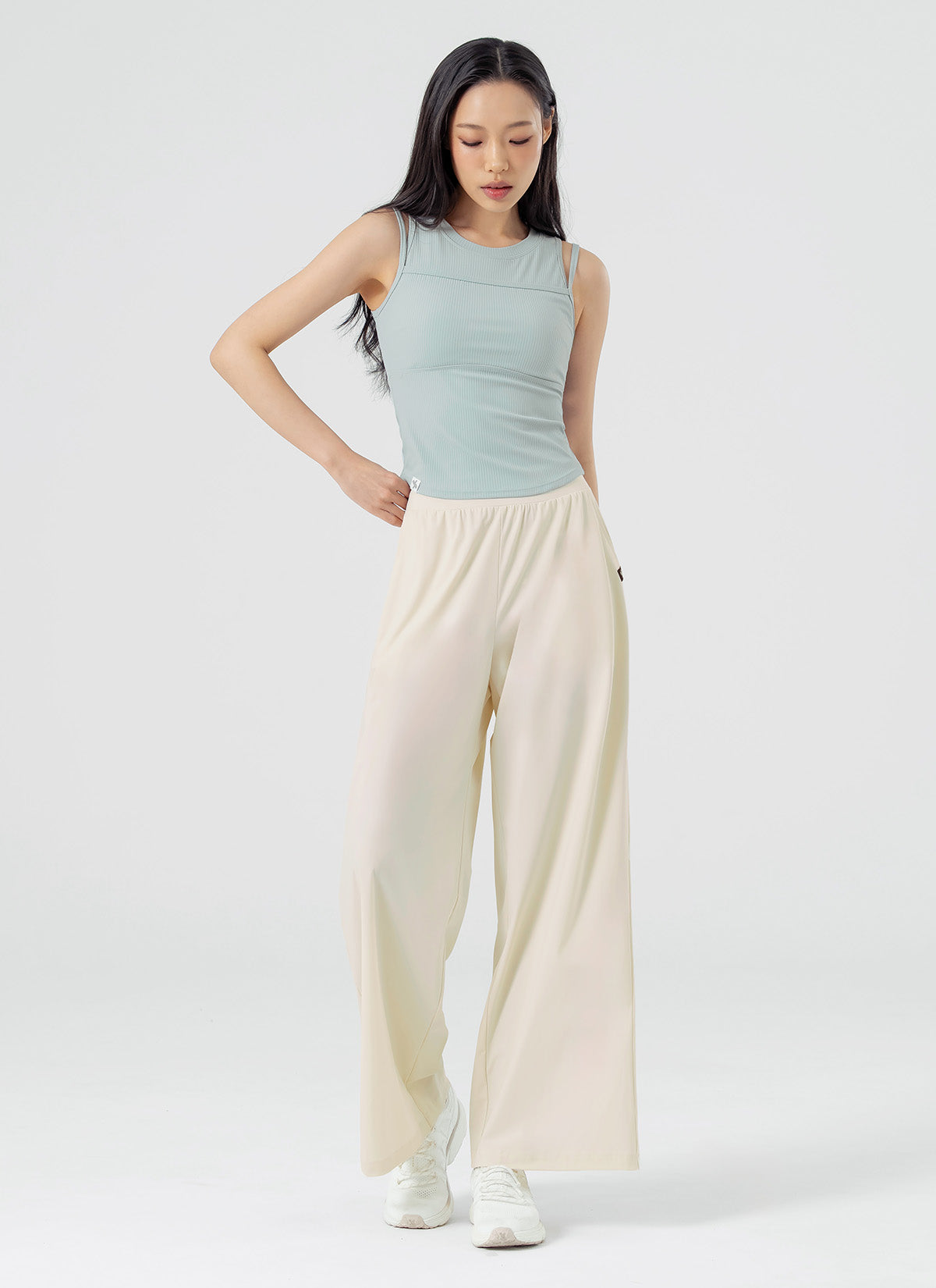 Air Freezer Wide Leg Pants for Women - Breathable Loose Fit Summer Trousers | Perfect for Yoga, Travel & Casual Wear
