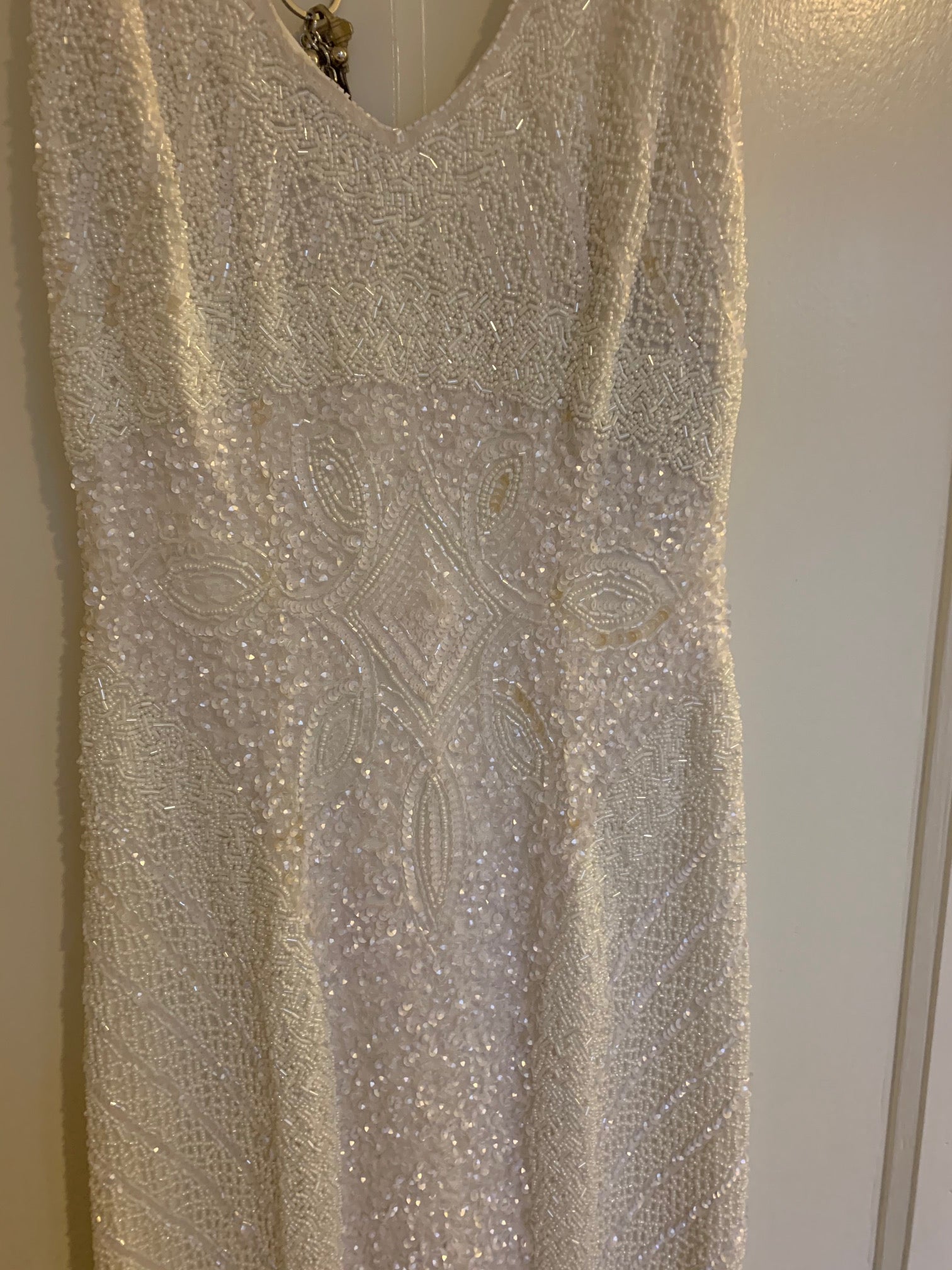 Theia Caitlin 890062 Lace Wedding Dress with Long Train - Perfect for Bridal Ceremony & Formal Events