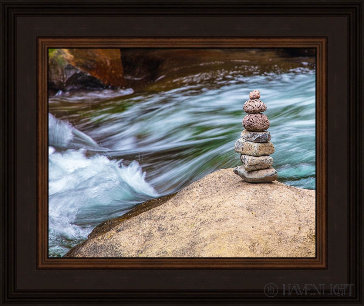 Cairn Meditation Stones - Natural Balancing Stones for Mindfulness, Stress Relief & Yoga - Perfect for Home, Office & Outdoor Meditation Practice