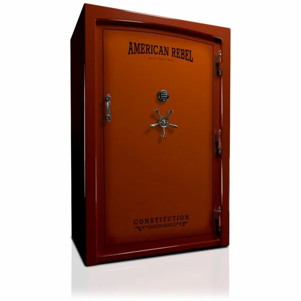 American Rebel CS60 Constitution 60 Gun Safe - Fireproof & Secure Gun Cabinet for Home & Office - Heavy Duty Rifle Storage with Digital Lock & Steel Construction - Perfect for Firearms, Ammo & Valuables Protection
