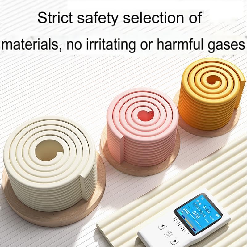Baby Proofing Table Edge Protectors - Thick Wall Corner Guards for Kids Safety, Coffee Tables, Furniture & Fireplaces - 6m Blue - Prevent Sharp Corner Injuries at Home