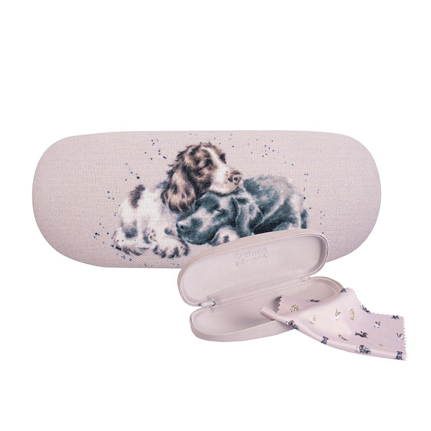 Wrendale Designs Dog Glasses Case - Growing Old Together | Cute Eyeglass Holder for Pets | Perfect for Travel, Home & Gifts