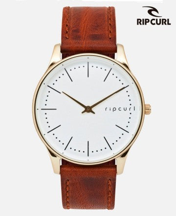 Rip Curl Women's G LTH Suprem Slim Gold Watch - Stylish & Waterproof for Surfing, Beach & Everyday Wear