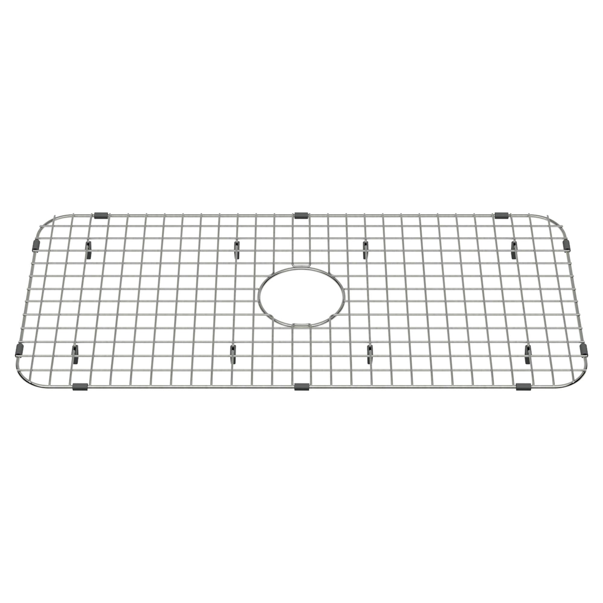 American Standard 8430000.075 Stainless Steel Sink Grid for 36-inch Delancey Cast Iron Kitchen Sink - Durable Drainage Protection for Cooking & Dishwashing