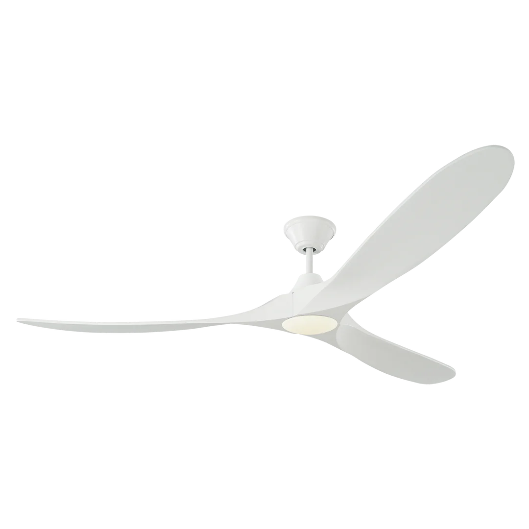 Maverick LED Ceiling Fan with Remote Control - Energy Efficient Modern Ceiling Light & Air Circulator - Perfect for Living Room, Bedroom & Outdoor Patio