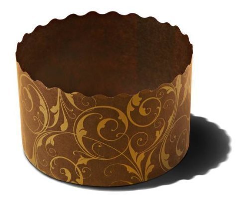 Premier Food Packaging Panettone Baking Molds PA7050FG - Case of 2000 | Commercial Bakery Supplies for Christmas Pastries & Italian Desserts