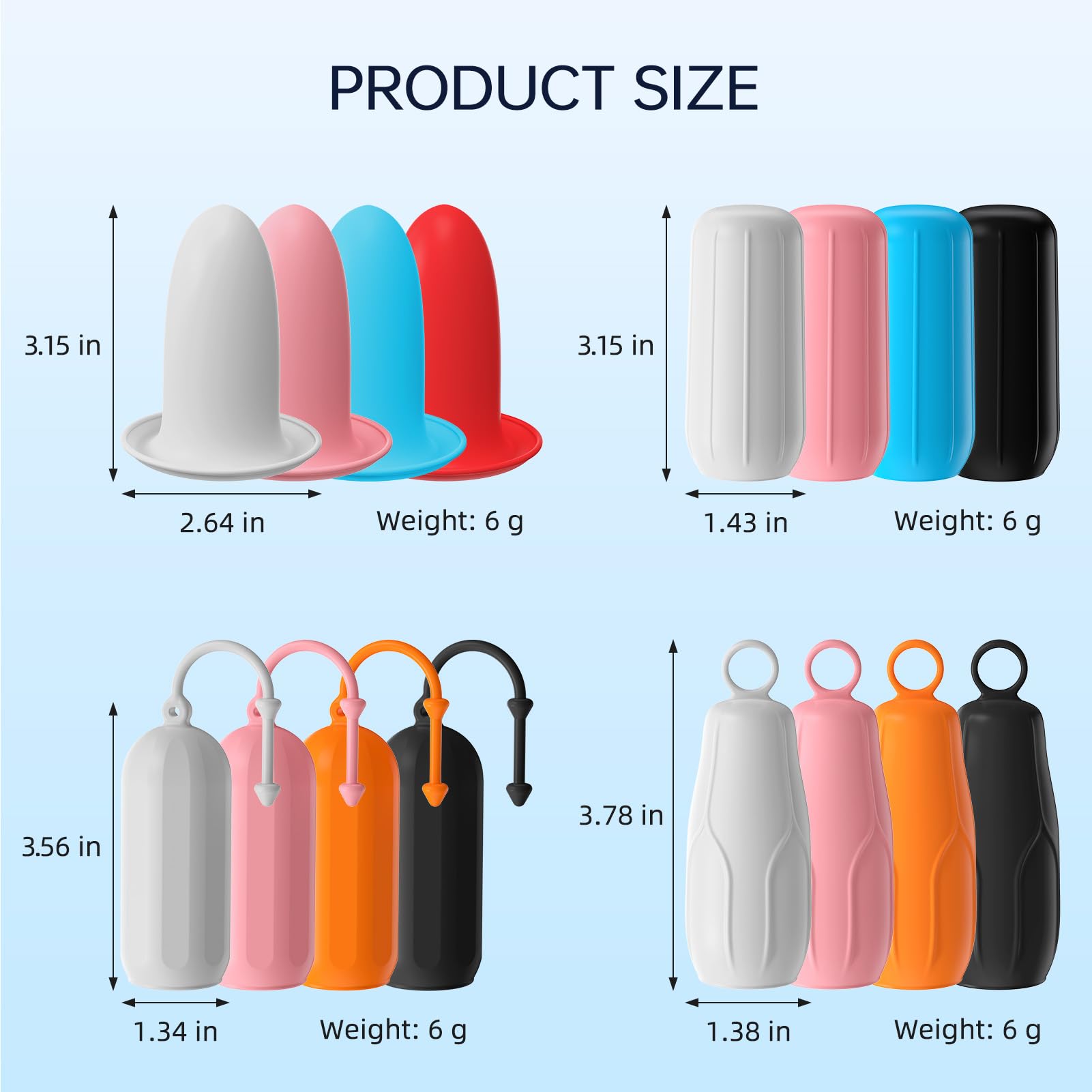 FlyCoco 16-Piece Silicone Elastic Sleeve Covers for Leak-Proof Travel Bottles - Reusable Toiletries Protectors for Women & Men - Perfect for Carry-On Luggage, Cruise Ships, and Airplane Travel Essentials