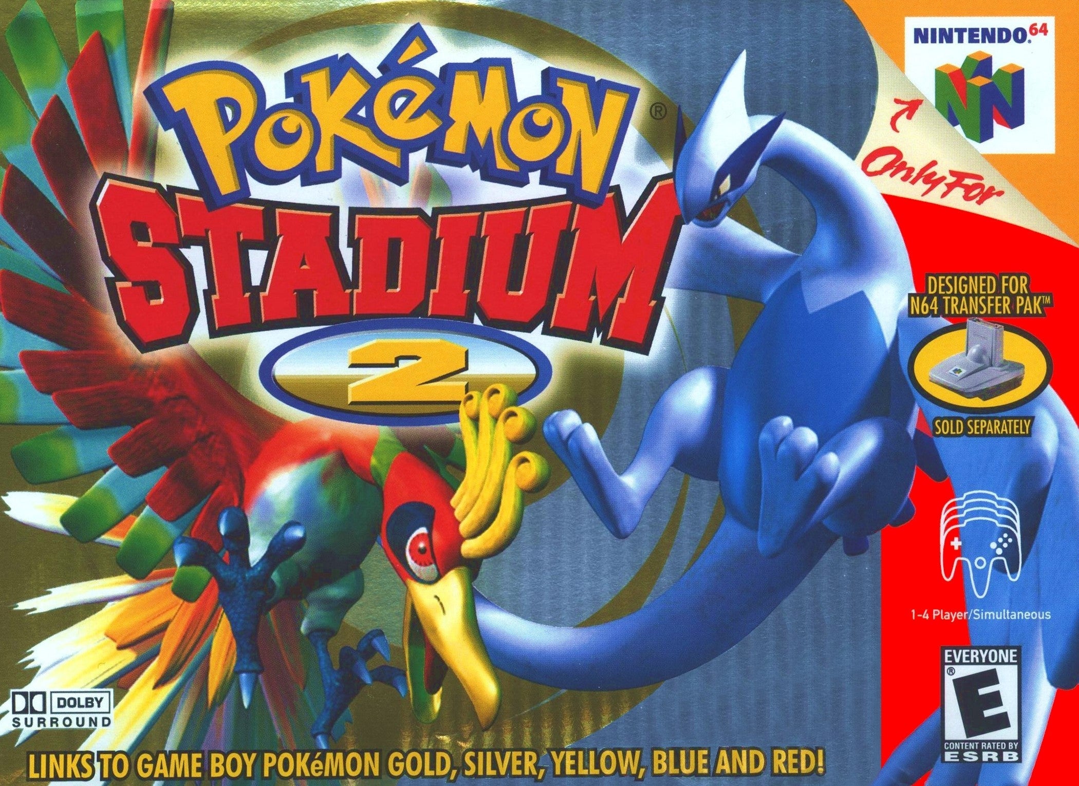 Pokemon Stadium 2 - Nintendo 64 Game for Kids & Adults | Classic N64 Video Game for Collectors & Retro Gaming Fans | Perfect for Birthday Gifts & Game Nights