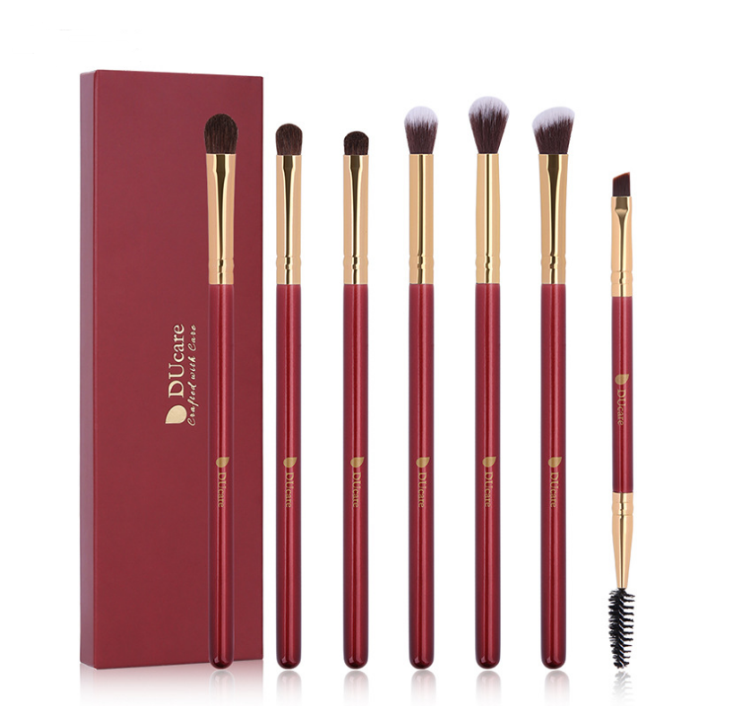 Professional Makeup Brush Set for Eyes - 10-Piece Vegan & Cruelty-Free Eye Makeup Brush Kit - Perfect for Eyeshadow, Blending, and Smokey Eye Looks - Ideal for Beginners & Professionals