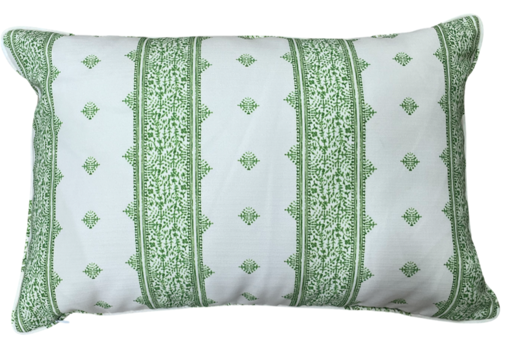 Premium Fez Green Outdoor Pillow Cover - Waterproof & UV Resistant - Perfect for Patio, Garden, and Poolside Decor
