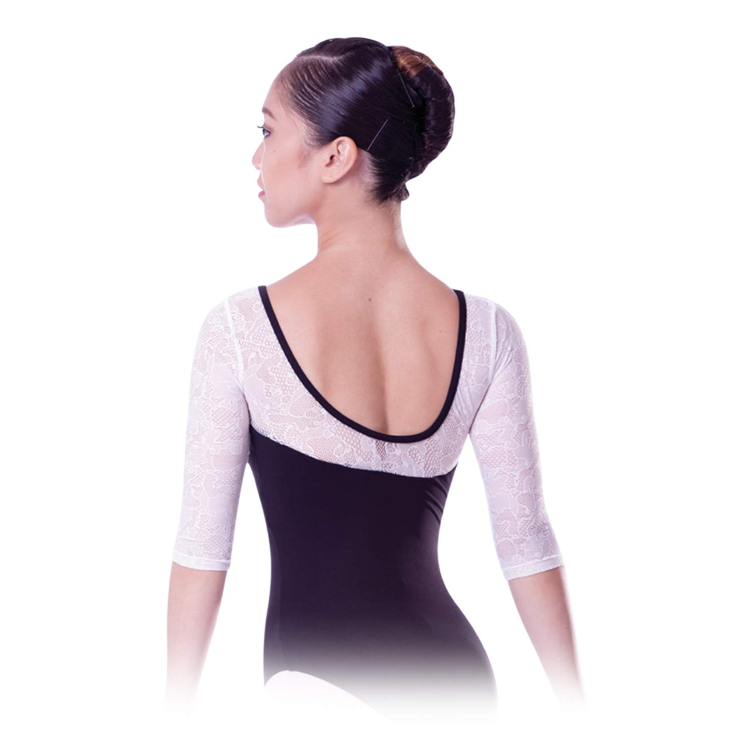 Women's Long Sleeve Leotard - Anouk Style Dancewear for Ballet, Yoga & Gymnastics