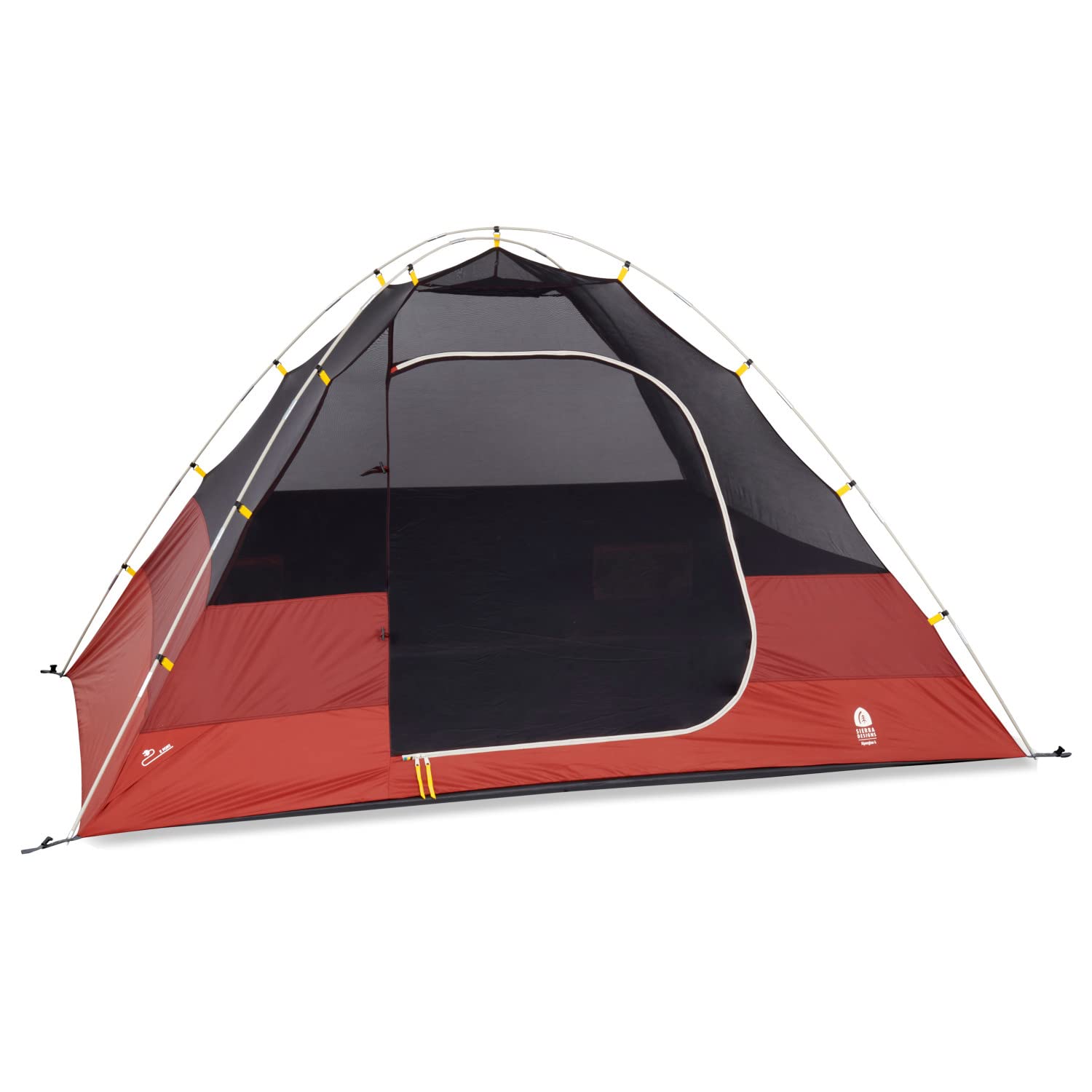 **Sierra Designs Alpenglow Tent - 4-Person Camping Tent with Twilight Tech Blocks 98% of Sunlight - Easy Setup & Spacious Interior - Perfect for Family Camping, Hiking, and Outdoor Adventures**
