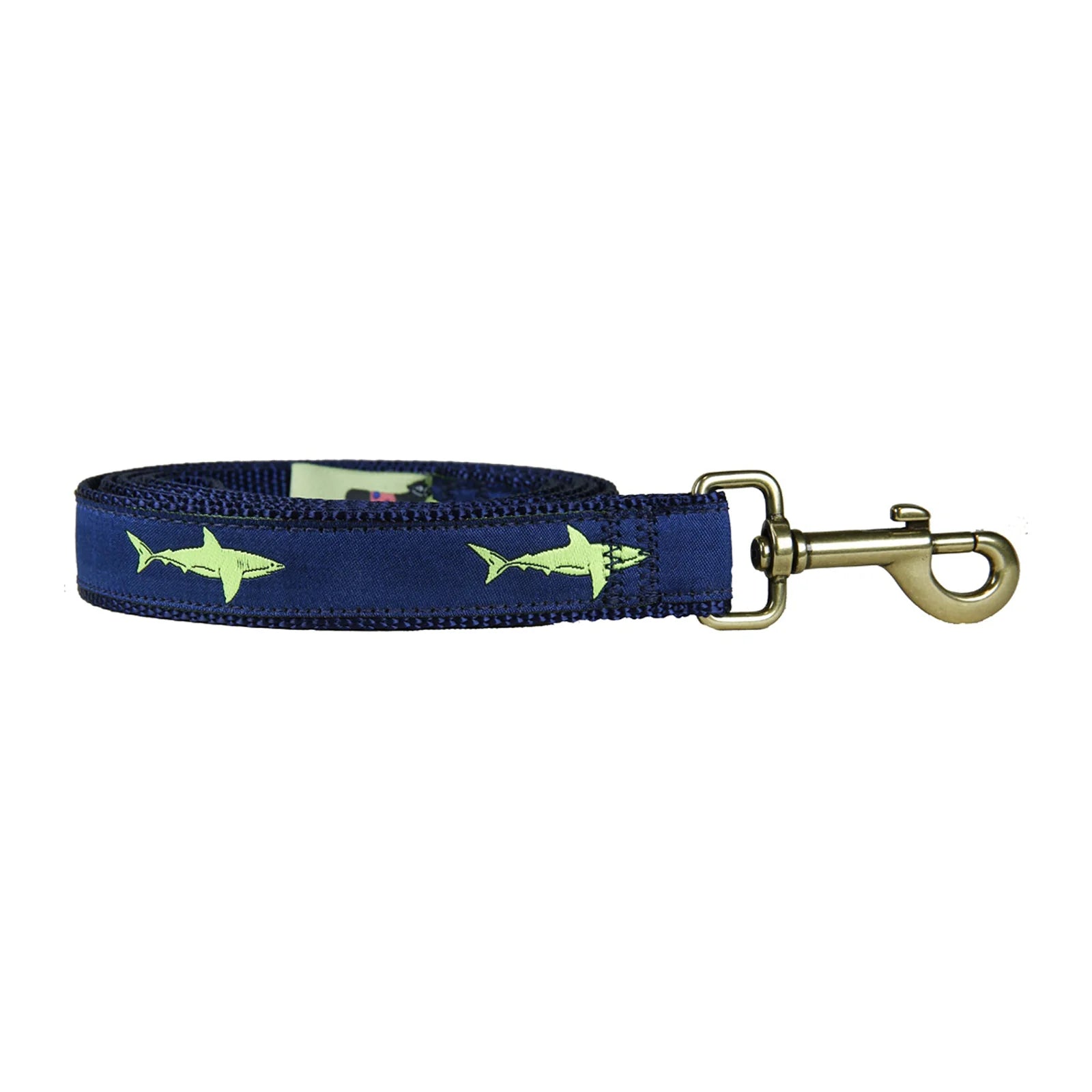 Lime Shark Dog Leash - Durable Reflective Nylon Dog Lead for Medium & Large Dogs - Perfect for Walking, Running & Outdoor Adventures