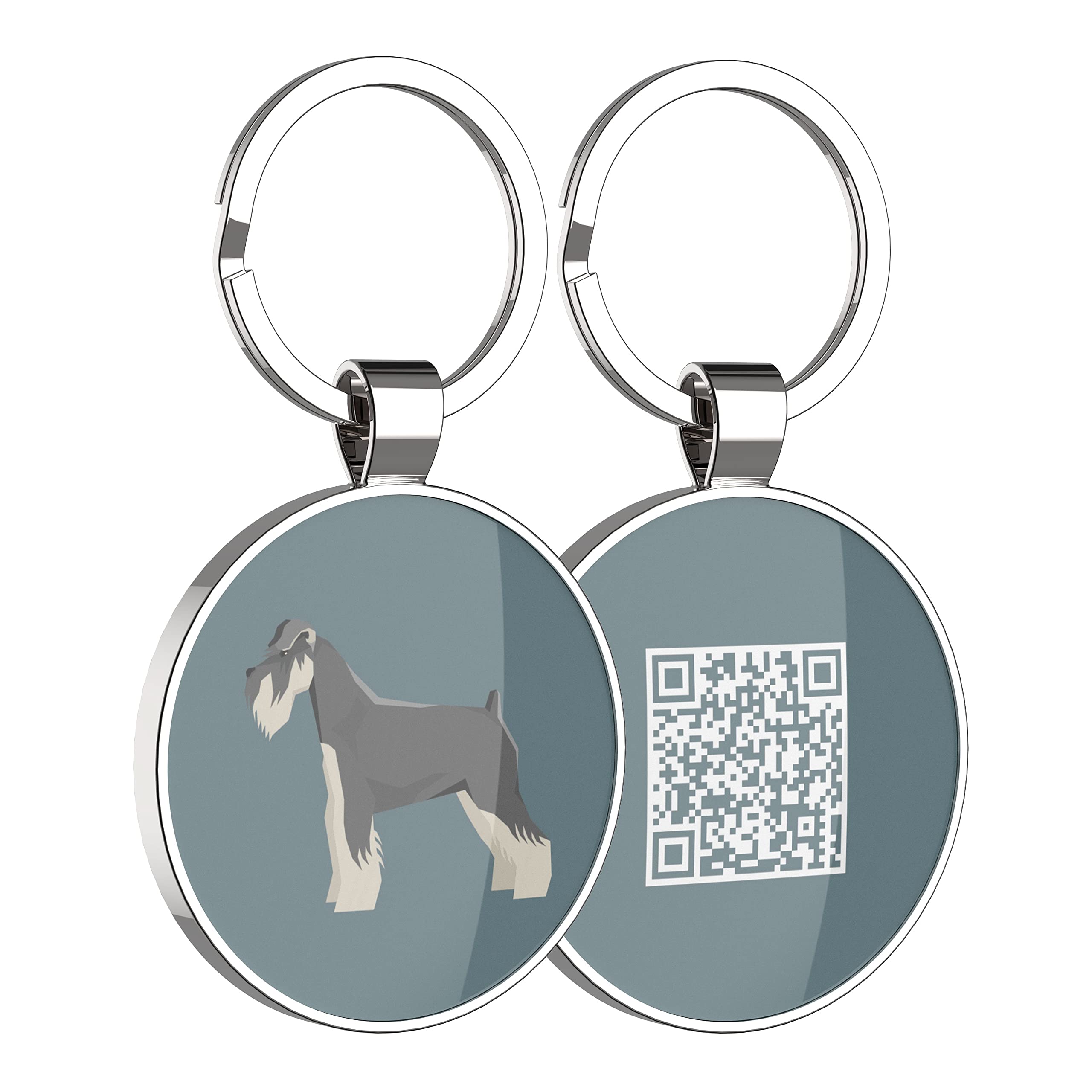 Personalized Dog Tags for Pets - Custom Engraved Name Tags with Free Online Pet Page to Prevent Lost Pets | Perfect for ID, Safety & Travel Accessories