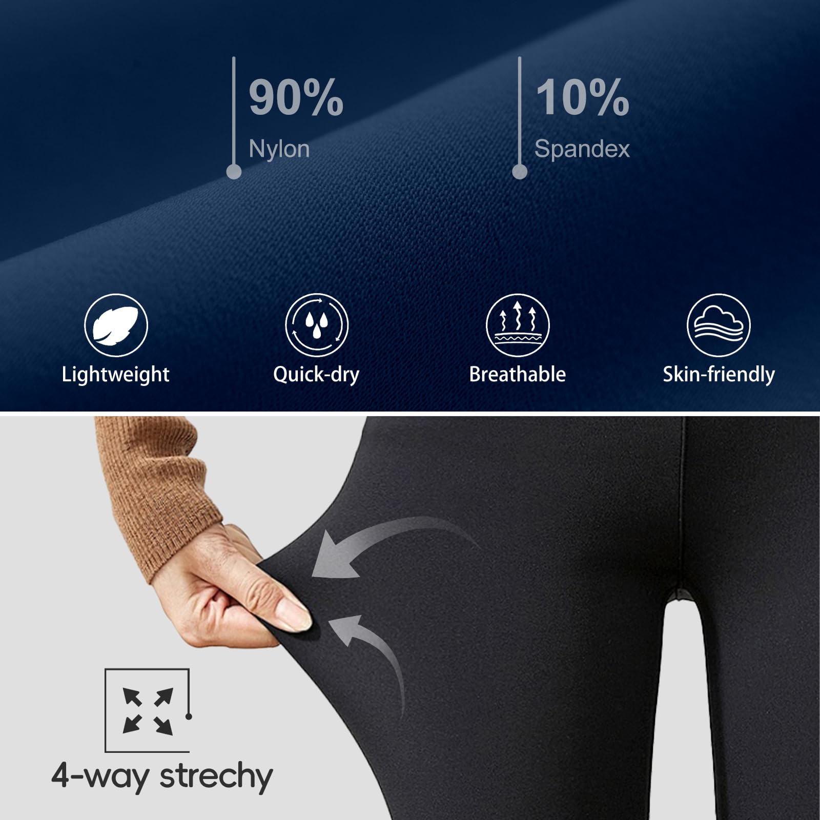M MOTEEPI Women's High Waisted Bootcut Dress Pants - Stretchy Pull-On Office Work Pants (29